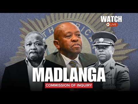 Watch Live | Mchunu Faces Another Day In The Hot Seat At Madlanga Commission