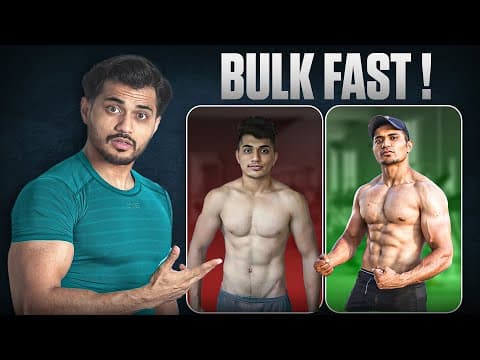 How I Built Muscles Fast (science Based Bulking) @yashsharmafitness