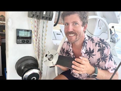 How To Turn A Manual Winch Into An Electric Winch. With Sailforce!