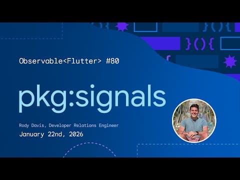 Signals | Observable Flutter #80