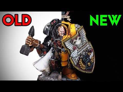 Painting The Same Space Marine 10 Years Later