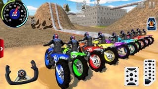 Extreme Motorcycle Dirt Bikes Off-Road - Racing Stunts Driving Simulator 2026 - Android GamePlay #2