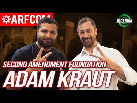 Fighting For A 2a Future With Adam Kraut | Second Amendment Foundation | Shot Show 2026