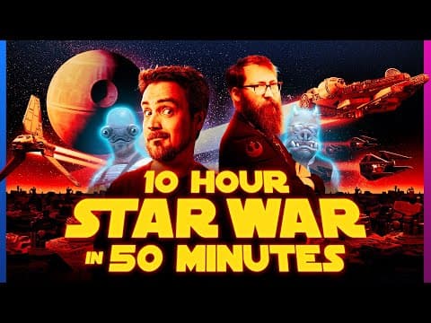 An Entire Star Wars Saga In One Video! | Battle Report: X-wing