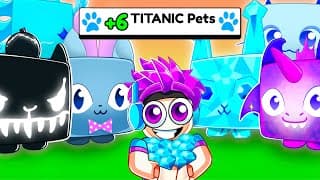 How I Got *every* New Titanic In Pet Sim 99 Easter Update...