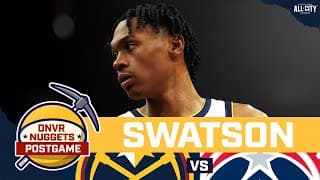 Peyton Watson Gets Career-high In Nuggets Win Over Wizards | Dnvr Nuggets Postgame Show