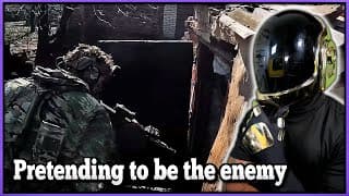 Azov Troops Fool Enemy Into Coming Out Of Hiding - Robot Reacts