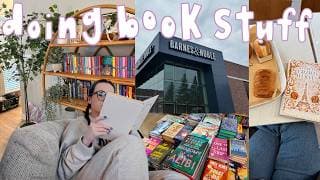 Let's Do Bookish Things Together ⭐️ Barnes Trip, Fantasy Romance Reads, + Library Book Haul!