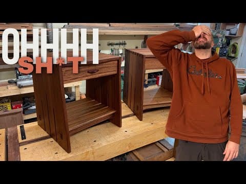 I Screwed Up My First Furniture Order!