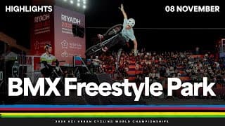 Bmx Freestyle Park Highlights | 2025 Uci Urban Cycling World Championships | Tissot