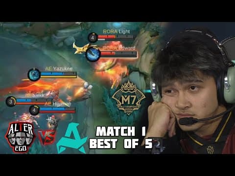 Dari Early Udah Saling Ngotot!! Agresif Banget Gameplay Mereka Berdua!! Alter Ego Vs Aurora Match 1!