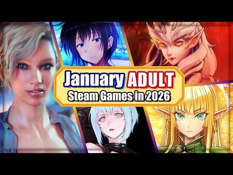 New Steam Games In January