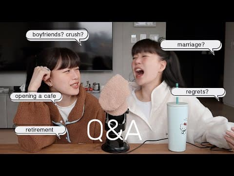 Q&a 2025: Opening A Cafe, Marriage, Having Kids, Blueprints To Influencer Career, Retirement & Goals
