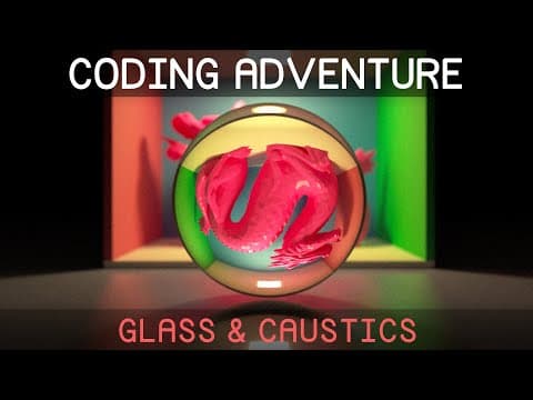 Coding Adventure: Ray-tracing Glass And Caustics