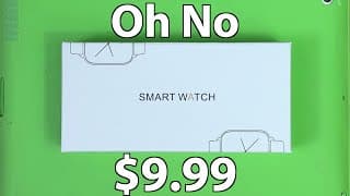 The $9.99 Temu Smart Watch.
