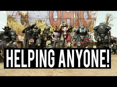 Helping Random Fallout 76 Viewers Max The Season, Get Fast Level Ups And Good Gear (anyone Welcome)