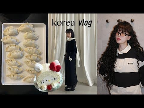 Autumn In Korea: Chuseok, New Hairstyle, Shopping Fall Outfit, Buffet Mukang, Cooking Korean Hoppang