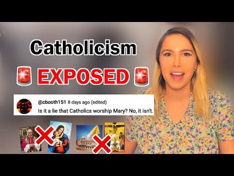 Do The Catholic Encyclopedia And Vatican Ii Say Catholics Worship Mary And The Saints?
