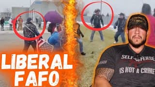 Liberals Try To Jump Patriot. Goes Horribly Wrong For Them.