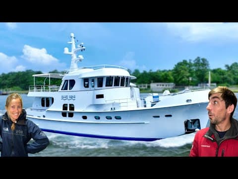 This 70' Expedition Yacht Is 20 Years Old And Barely Broken In...