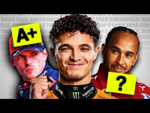 My 2025 Formula 1 Driver Gradings