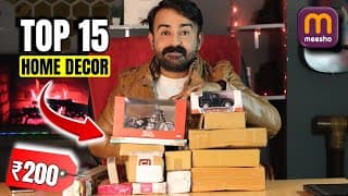 The Most Wanted Home Decor Items 2026 Under ₹200 From Meesho