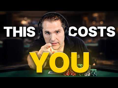 Live Poker Players Get Lazy With This Costly Mistake