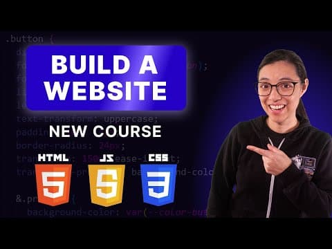 Build A Responsive Website With Html, Css, Js (course)