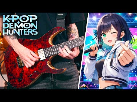 Golden Ft. Miyamai Moca【synthv 2】kpop Demon Hunters (rock Cover)