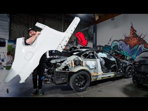 Cutting My M3 In Half Lol