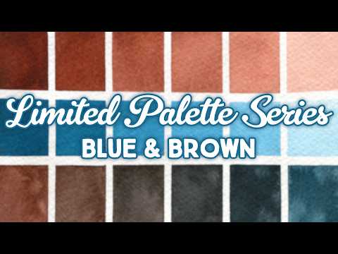 Limited Palette Series Ep. 6 | Benzi Brown & Phthalo Turquoise