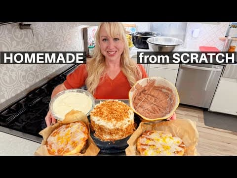 Massive Scratch Made Cooking For My Large Family!! *adventures*