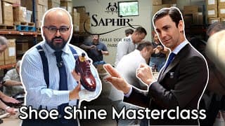 Our Master Class Shoe Shine Workshop With Kirby Allison: Our Largest Class Yet
