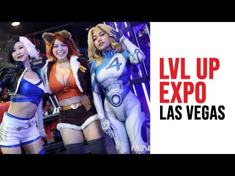 This Is Cosplay Las Vegas Lvl Up Expo 2025 Comic Con Lvlup Best Music Video Best Costumes Anime Expo