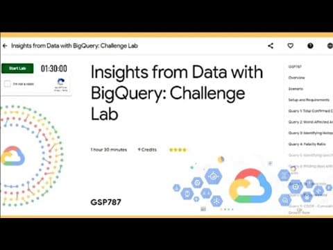 Qwiklabs- Insights from Data with BigQuery: Challenge Lab [GSP787] | Google Cloud