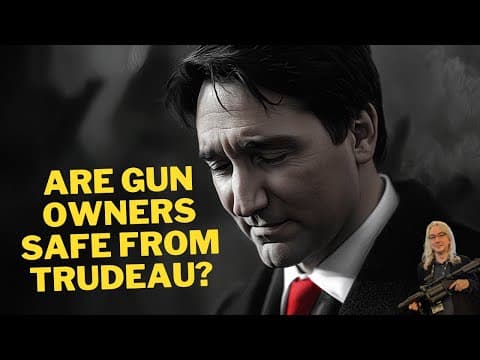 Trudeau Resigns!  Time For Gun Owners To Celebrate?