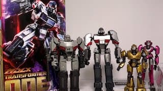 Transformers One Mdlx Megatron Review. Amazing Threezero Movie Figure Collection Ss Comparison