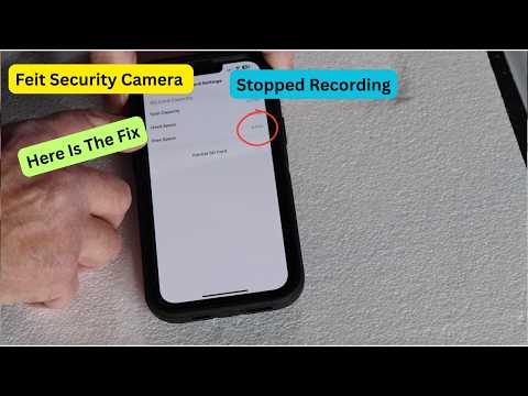 Feit Security Camera Not Overwriting On The Sd Card / Here Is The Fix
