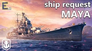 Yamamoto Kraken Buff Is Very Good! - Maya Ship Request (world Of Warships)
