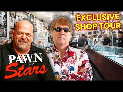 Exclusive Pawn Stars Shop Tour With Rick Harrison