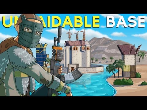 Rust - I Built An Unraidable Desert Oasis Base