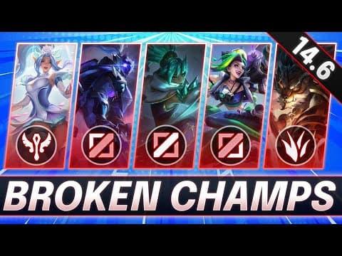 2 Broken Champions For Every Role Right Now - Champs To Main For Free Lp - Lol Guide Patch 14.6