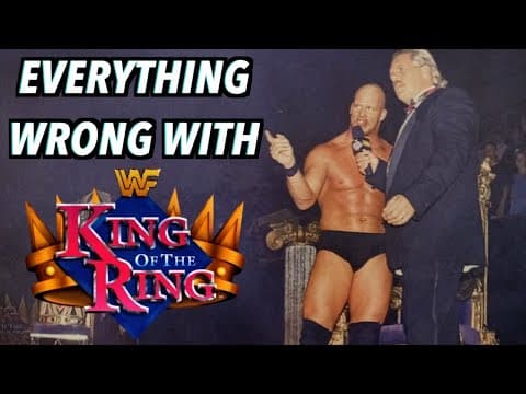 Everything Wrong With Wwf King Of The Ring 1996
