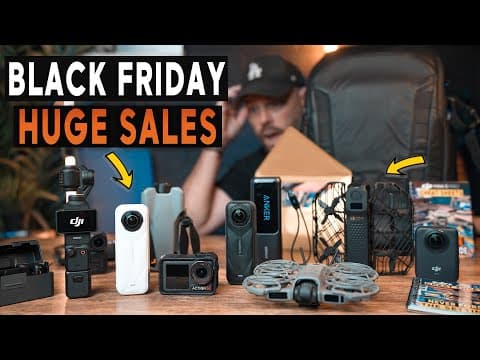 Top Black Friday Tech Sales - Huge Sale ! ( Dji, Insta360, Hoverair, And More! )