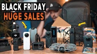 Top Black Friday Tech Sales - Huge Sale ! ( Dji, Insta360, Hoverair, And More! )