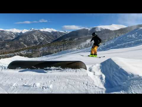 Bluebird Park Skiing At Keystone Terrain Parks!!
