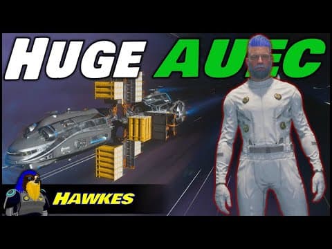 How To Make Huge Money Fast Hauling Cargo In Star Citizen With Hull C - 2.7 Million + Auec Per Hour!
