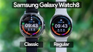 Galaxy Watch8 Vs Watch8 Classic - Surprisingly Different!