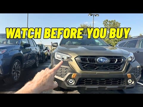 5 Things You Should Know Before Buying A Subaru