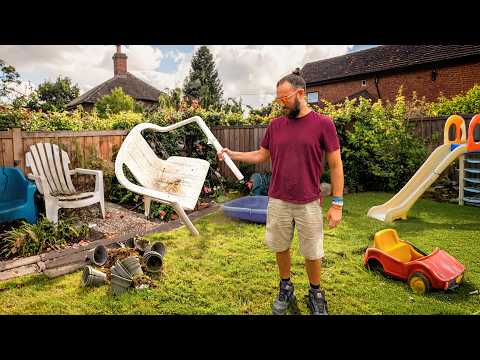 We Tried Recycling Garden Junk